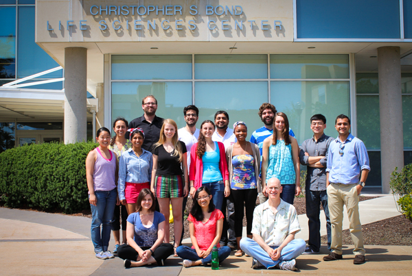 Burke Lab Group Photo - Summer 2014